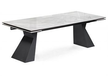 Денхольм 240(290)х100х75 rystal onyx bianco / черный 588037 - фото 5462