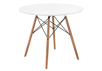Table 90 white / wood 15364 - фото 6174
