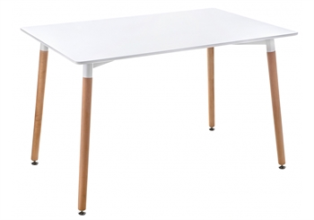 Table 120 white / wood 15357 - фото 6198