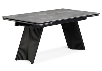 Вейв 160(220)х89 larka grey / черный 626005