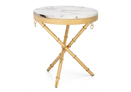 Monika 50х55 marble / gold 15553