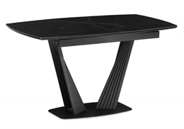 Вейл 140(180)х80 черный мрамор shakespeare black / черный 612884