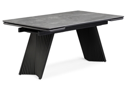 Вейв 160(220)х89 larka grey / черный 626005