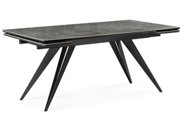 Дарвин 160(220)х89 серый мрамор baolai / черный 625985