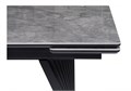 Вейв 160(220)х89х75 серый мрамор baolai / черный 612881
