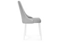 Стул на металлокаркасе Кора светло-серый / белый 517126