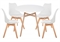 Номиа 90 white / wood 532548 - фото 5995